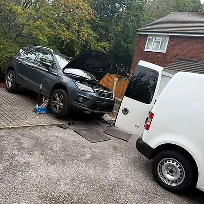 JJ Autos repair work on a Seat Arona